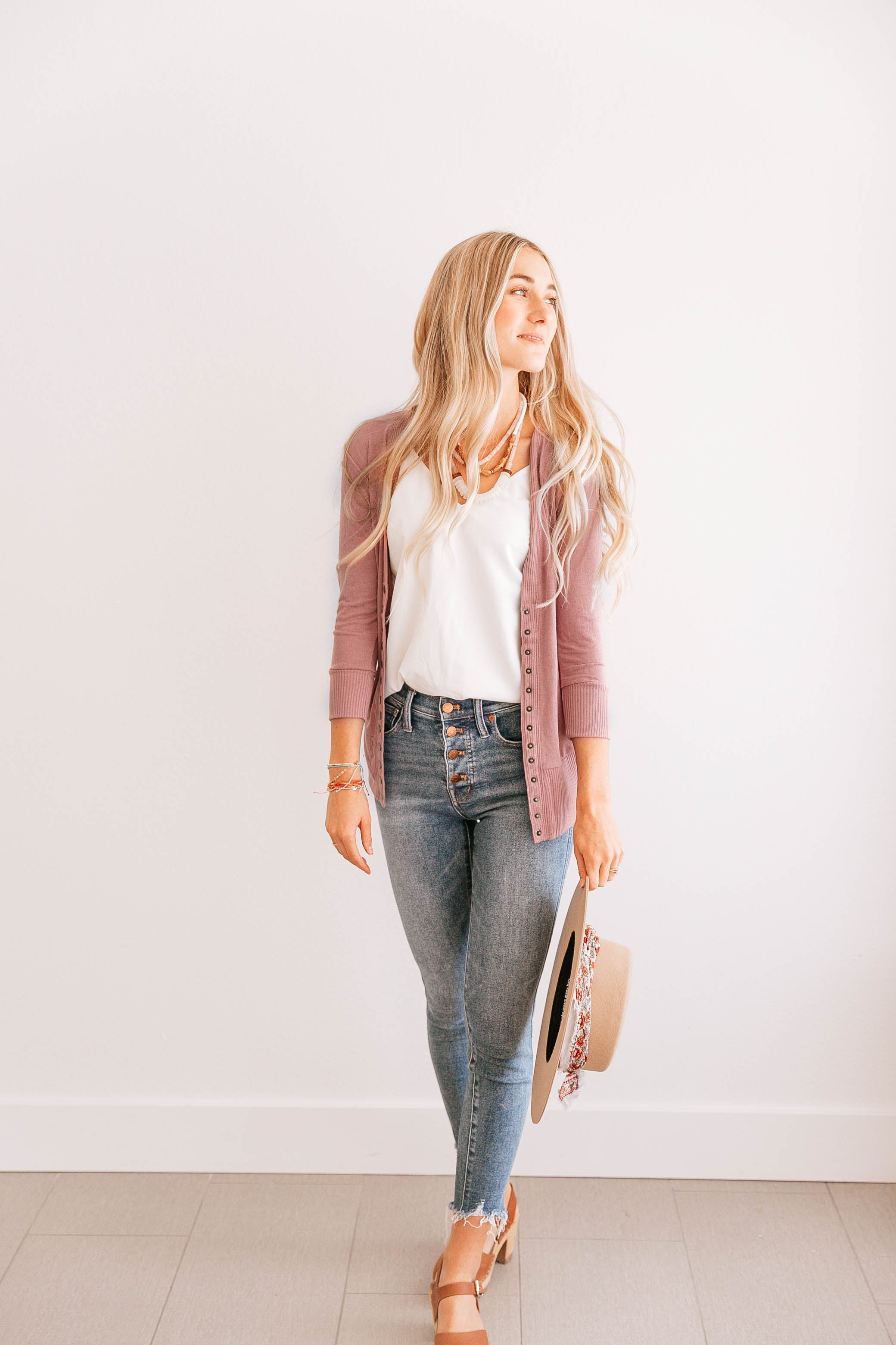 Basic Button Cardigan