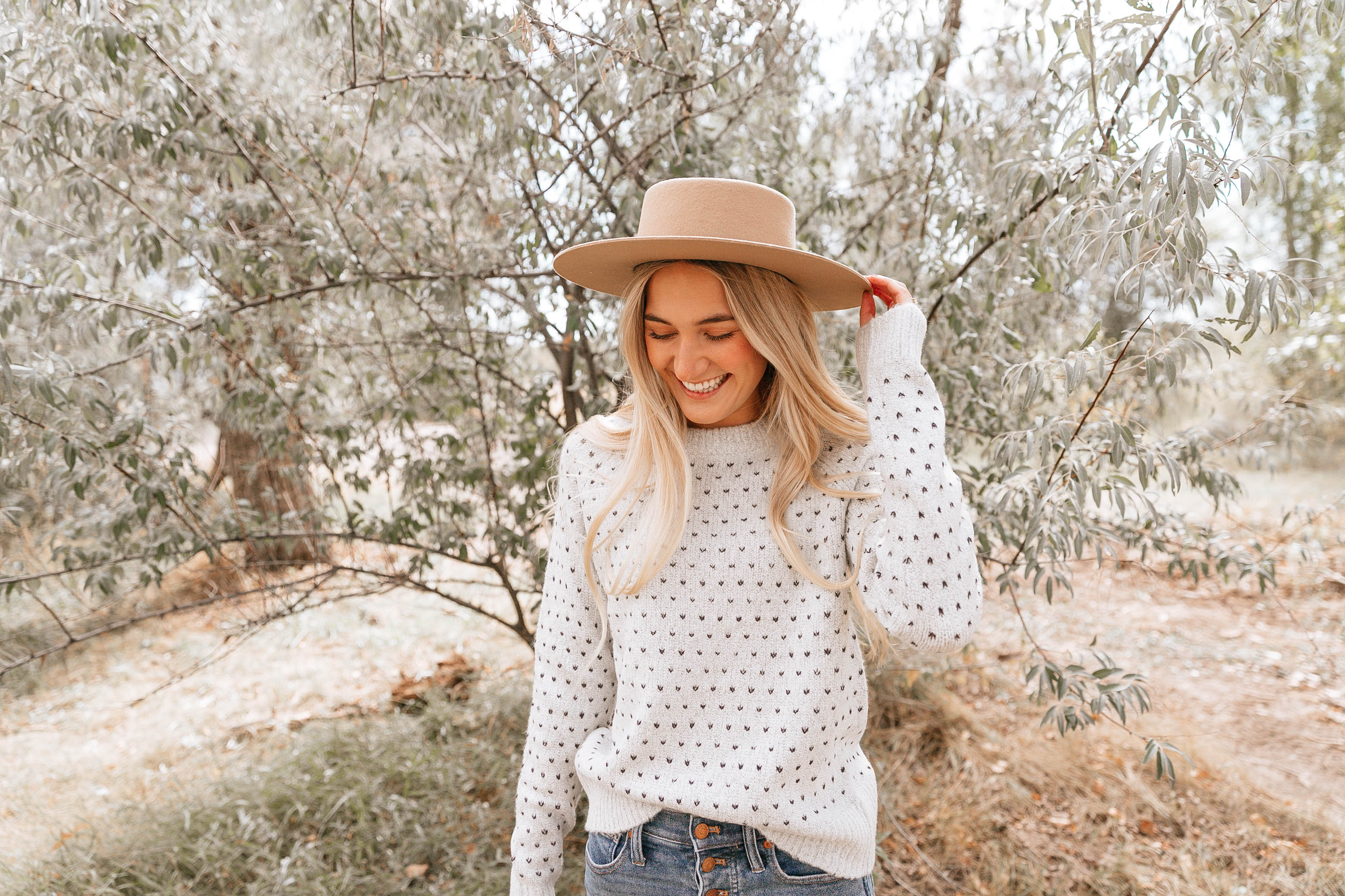 Pin Dot Sweater