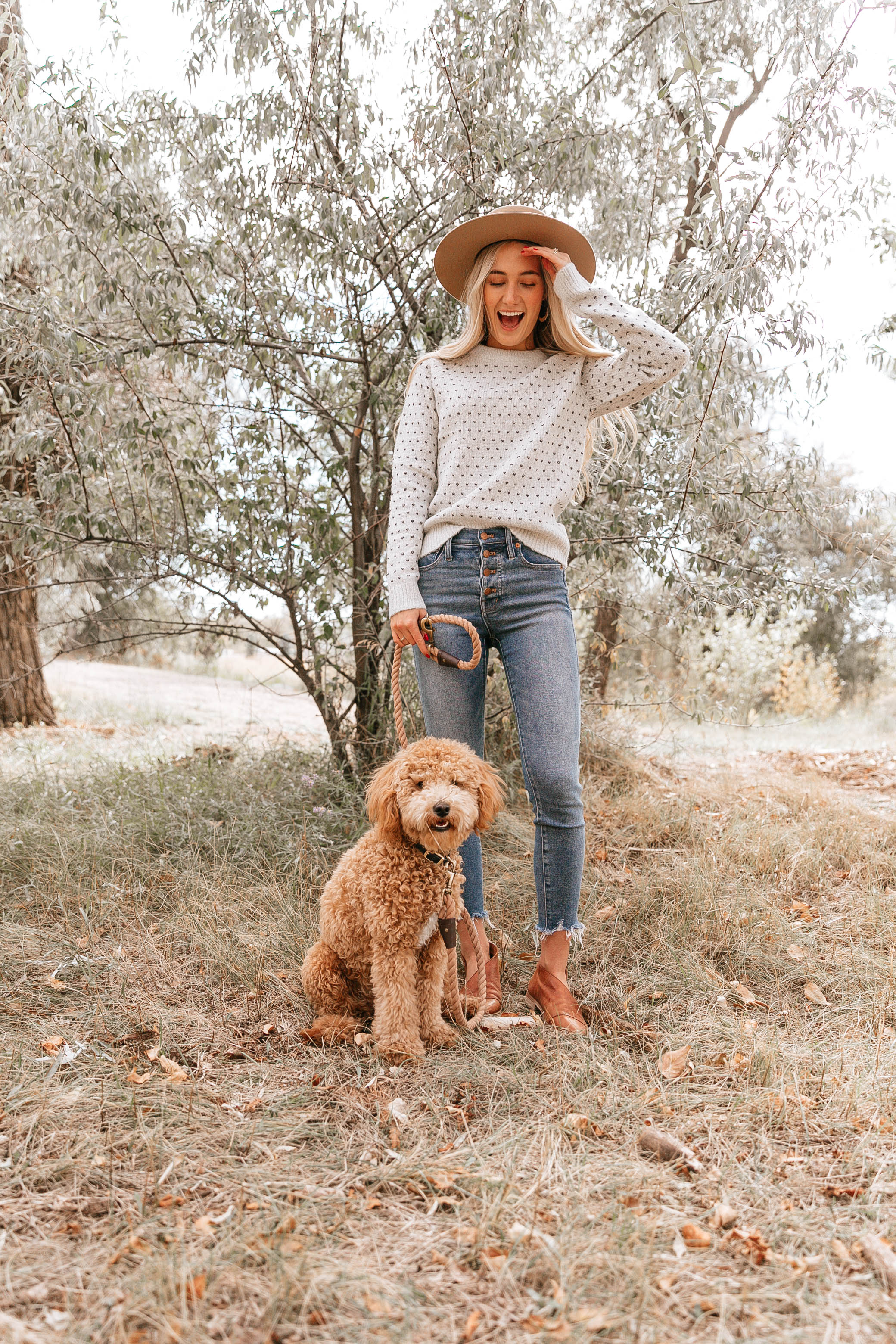 Pin Dot Sweater
