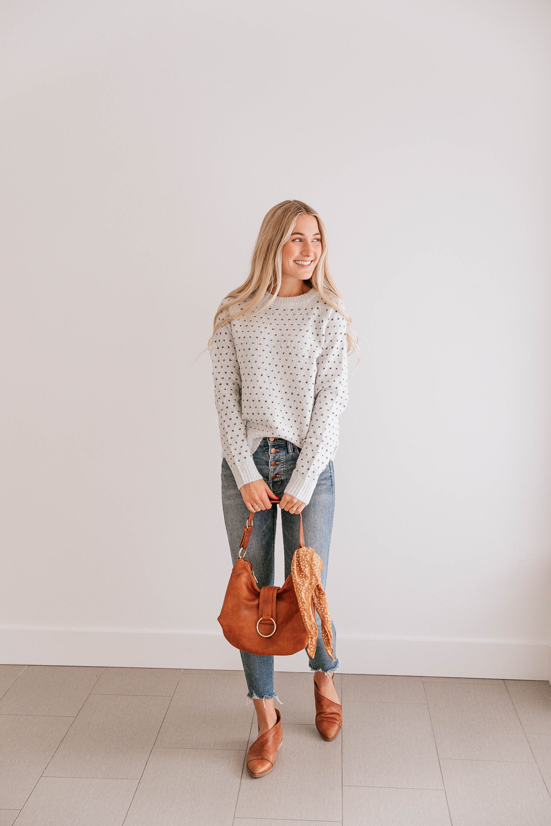 Pin Dot Sweater