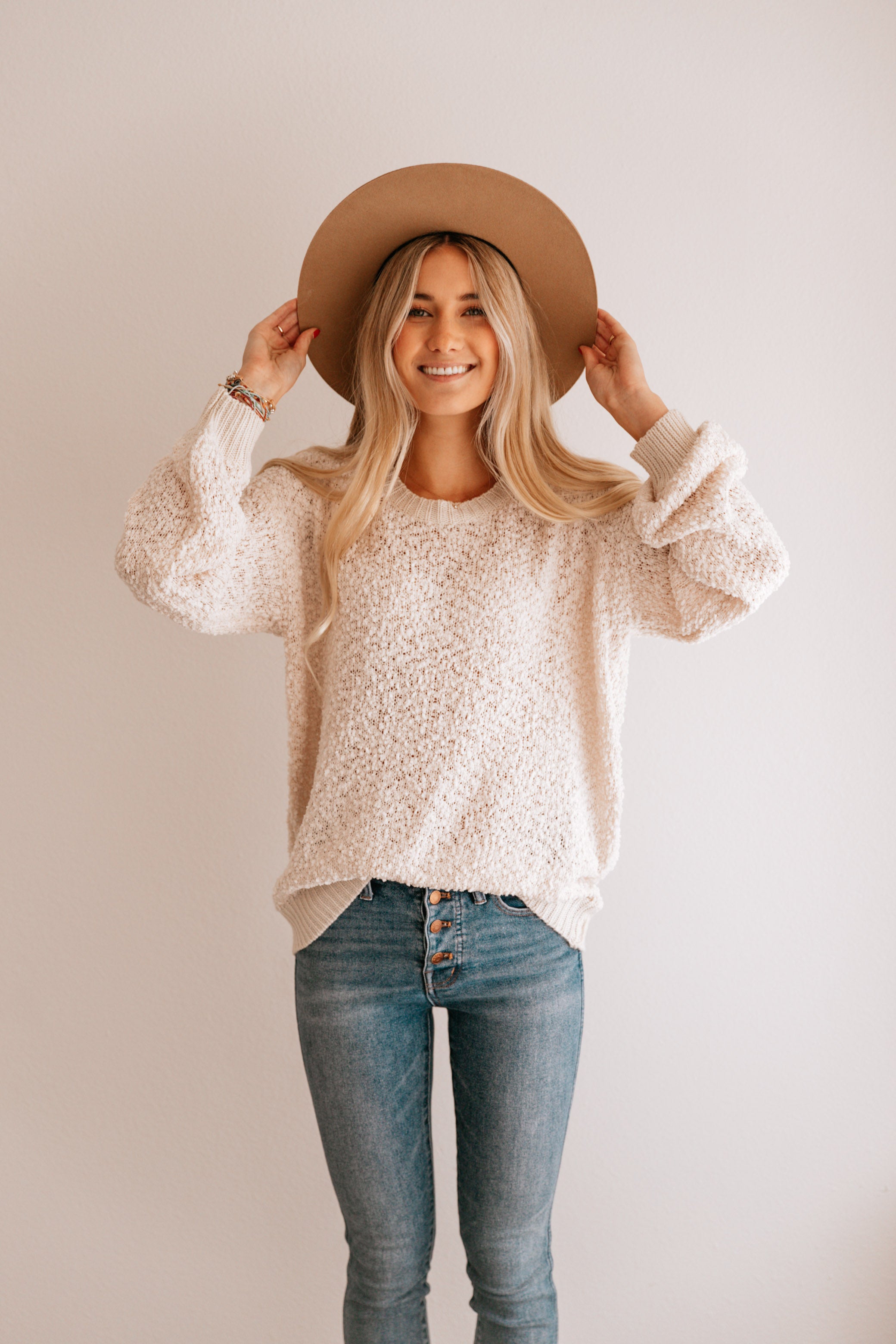 Oversized Textured Sweater
