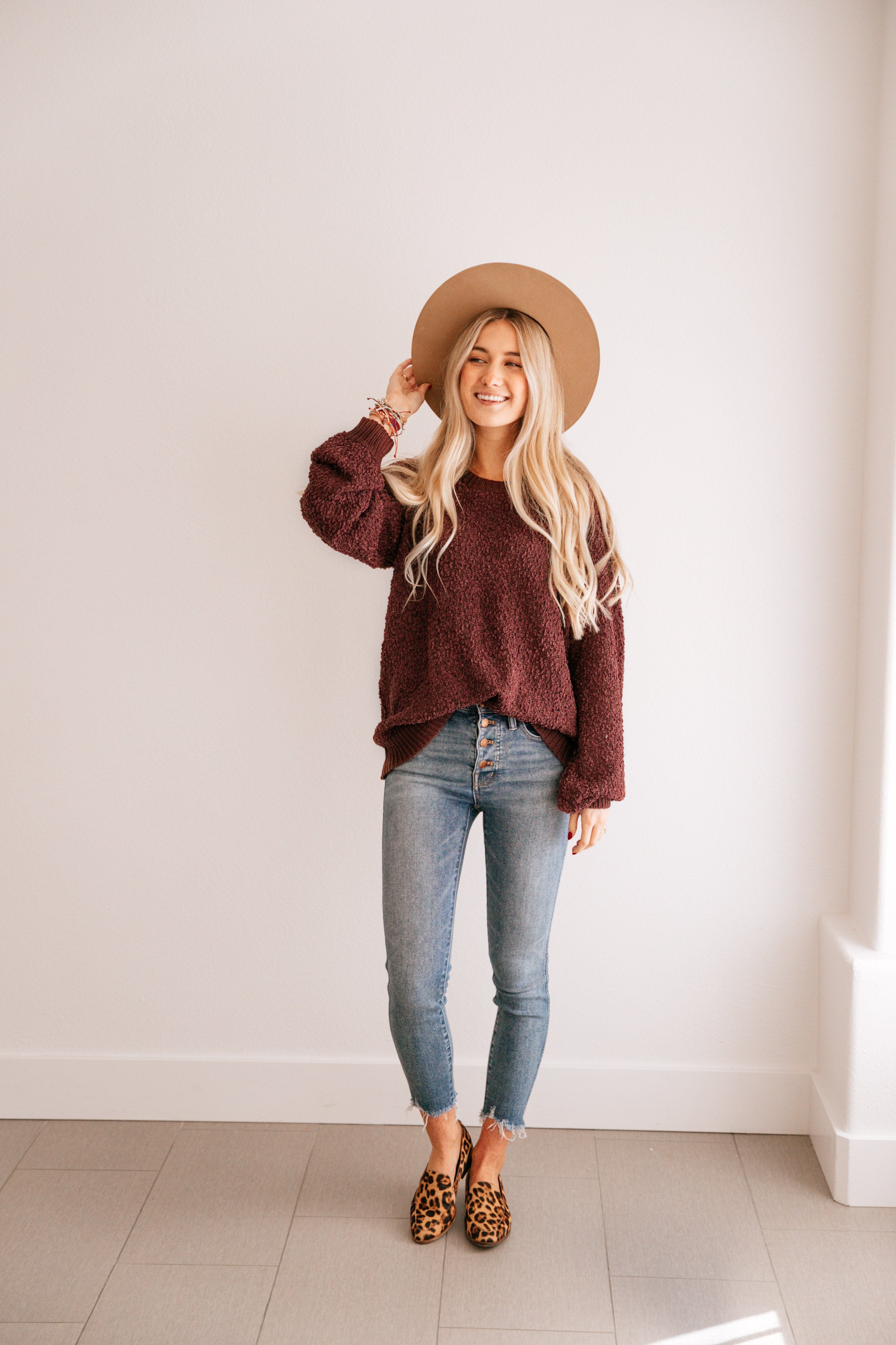 Oversized Textured Sweater