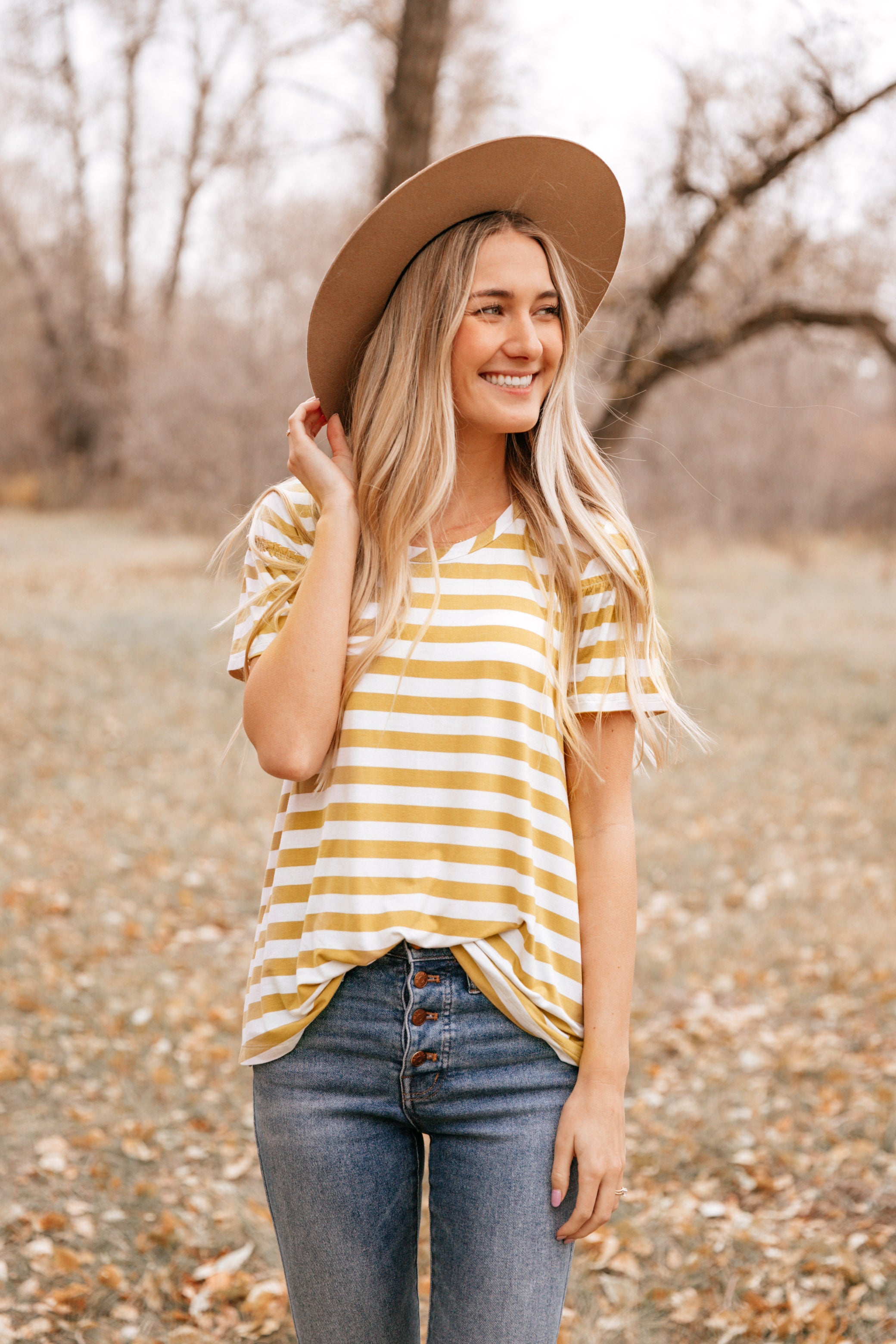 Ruffle Sleeve Detailed Tee