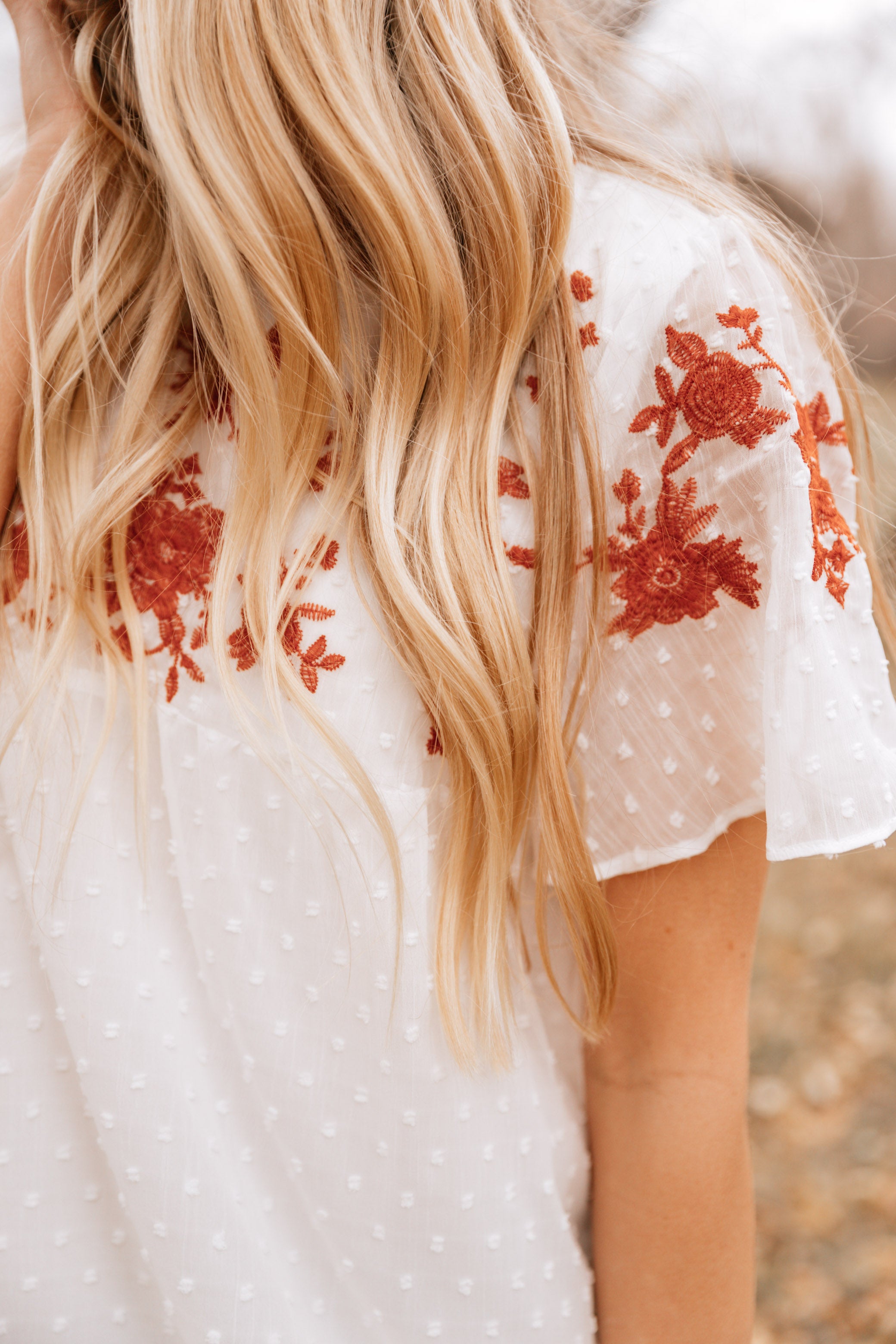 Floral Empire-Waist Top